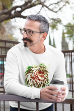 Load image into Gallery viewer, Men's Long Sleeve "More Than a Conqueror" Crew Neck Shirt