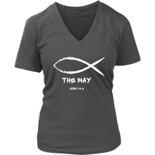 Load image into Gallery viewer, Women&#39;s The Way V Neck Tee
