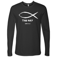 Load image into Gallery viewer, Men&#39;s Long/Short Sleeve &quot;The Way&quot; Crew Neck Shirt
