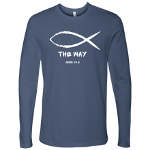 Load image into Gallery viewer, Men&#39;s Long/Short Sleeve &quot;The Way&quot; Crew Neck Shirt
