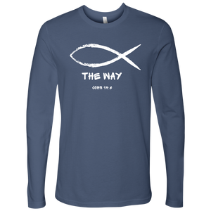 Men's Long/Short Sleeve "The Way" Crew Neck Shirt