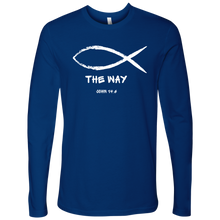 Load image into Gallery viewer, Men&#39;s Long/Short Sleeve &quot;The Way&quot; Crew Neck Shirt
