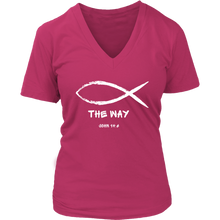 Load image into Gallery viewer, Women&#39;s The Way V Neck Tee
