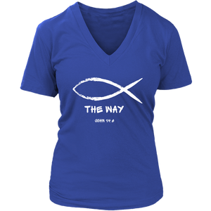 Women's The Way V Neck Tee