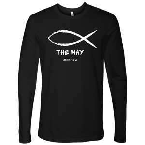 Men's Long/Short Sleeve "The Way" Crew Neck Shirt