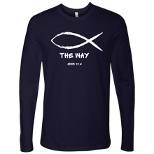 Load image into Gallery viewer, Men&#39;s Long/Short Sleeve &quot;The Way&quot; Crew Neck Shirt
