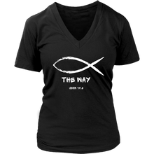 Load image into Gallery viewer, Women&#39;s The Way V Neck Tee
