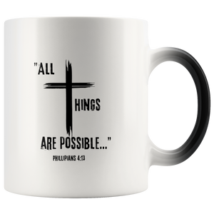 "All Things Are Possible" Magic Mugs (2 variations)