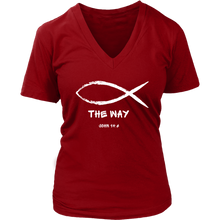 Load image into Gallery viewer, Women&#39;s The Way V Neck Tee
