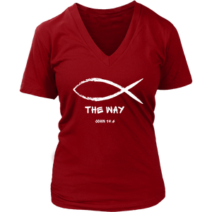 Women's The Way V Neck Tee