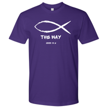 Load image into Gallery viewer, Men&#39;s Long/Short Sleeve &quot;The Way&quot; Crew Neck Shirt
